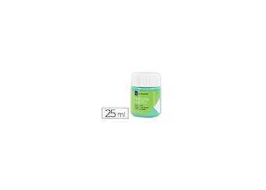 Pintura para tela la pajarita verde esmeralda 25 ml Pintura para tela la pajarita verde esmeralda 25 ml