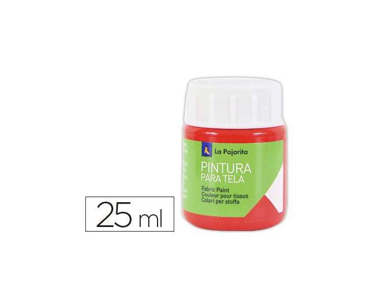 Pintura para tela la pajarita escarlata 25 ml