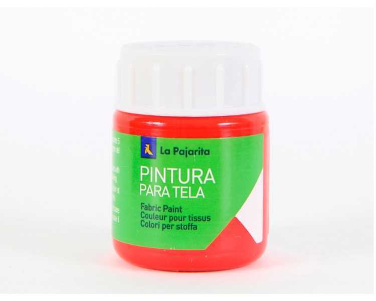 Pintura para tela la pajarita escarlata 25 ml