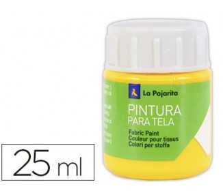 Pintura para tela la pajarita amarillo real 25 ml