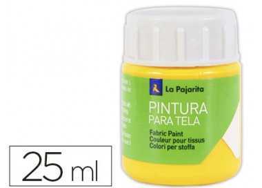 Pintura para tela la pajarita amarillo real 25 ml