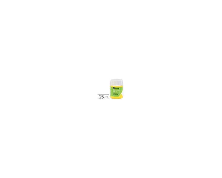 Pintura para tela la pajarita amarillo real 25 ml