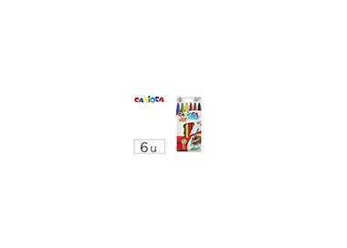 Rotulador carioca joy caja de 6 colores surtidos Rotulador carioca joy caja de 6 colores surtidos