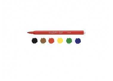 Rotulador carioca joy caja de 6 colores surtidos Rotulador carioca joy caja de 6 colores surtidos