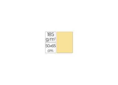 Cartulina guarro crema 50x65 cm 185 gr