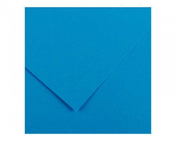 Cartulina guarro azul mar 50x65 cm 185 gr
