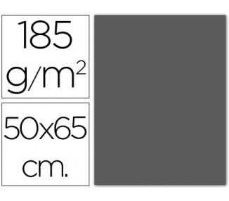 Cartulina guarro gris plomo 50x65 cm 185 gr