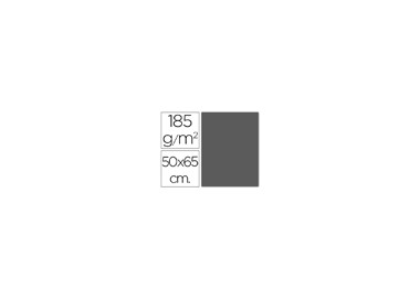 Cartulina guarro gris plomo 50x65 cm 185 gr