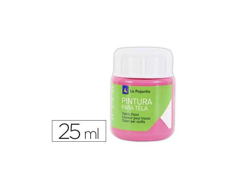 Pintura para tela la pajarita magenta 25 ml