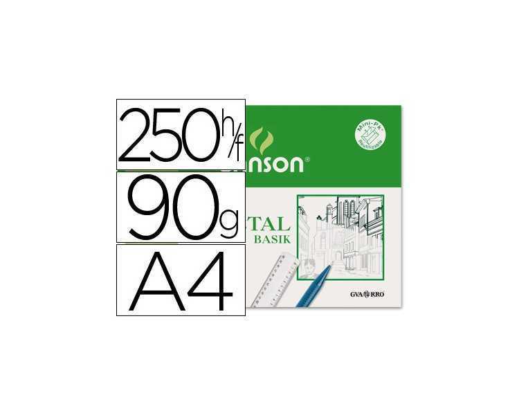 Papel vegetal guarro din a4 90-95 gr hoja