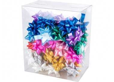 Lazos fantasia liderpapel 19 mm caja de 50 unidades colores surtidos