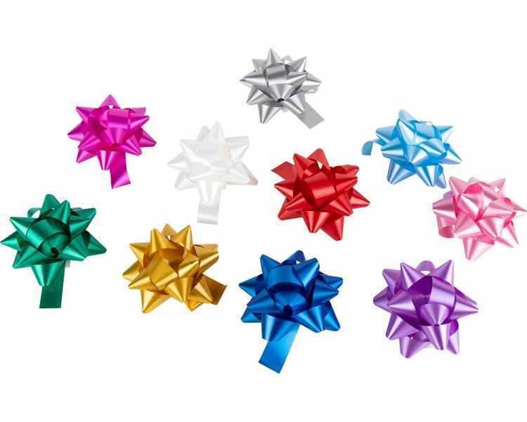 Lazos fantasia liderpapel 19 mm caja de 50 unidades colores surtidos