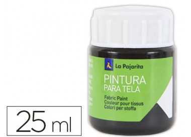 Pintura para tela la pajarita negro 25 ml