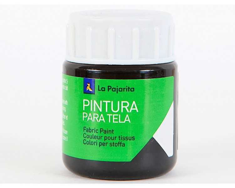 Pintura para tela la pajarita negro 25 ml