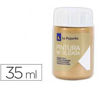 Pintura metalizada la pajarita oro ducado 35 ml