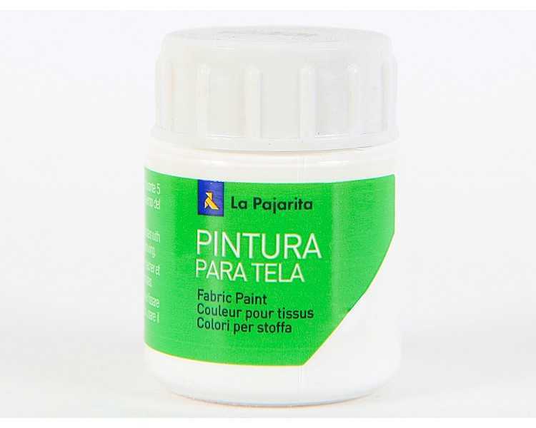 Pintura para tela la pajarita blanco 25 ml