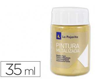 Pintura metalizada la pajarita oro rico 35 ml