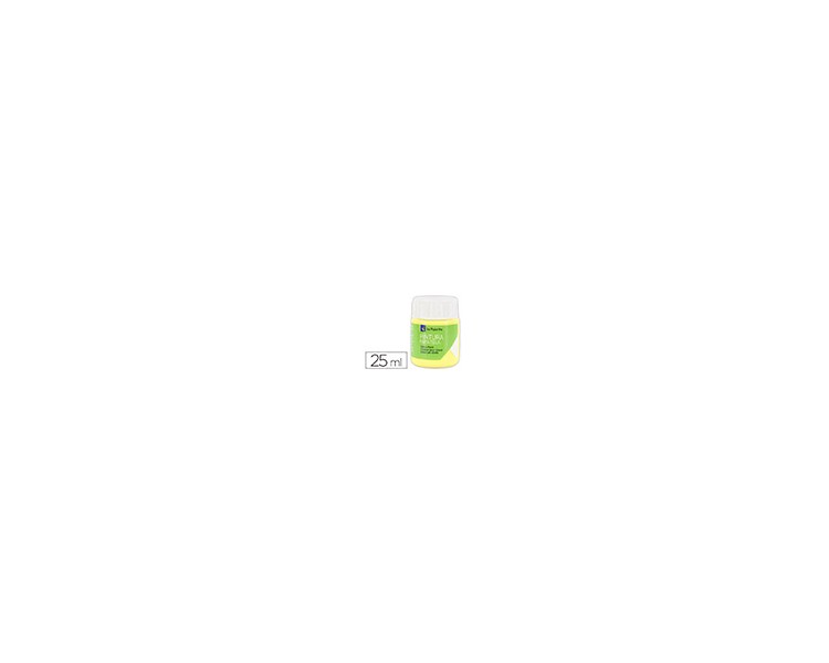 Pintura para tela la pajarita amarillo claro 25 ml