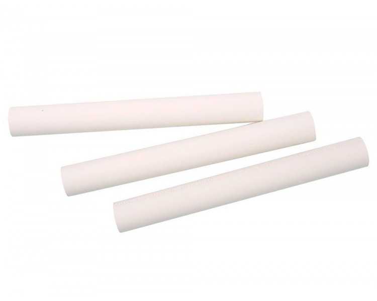 Tiza blanca antipolvo robercolor caja de 10 unidades