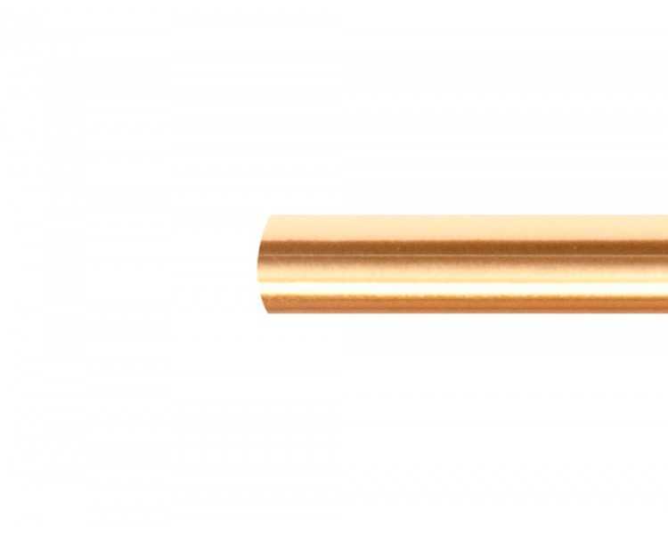 Papel metalizado oro rollo continuo de 0,5 x 10 mt