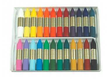 Lapices cera manley caja de 24 colores surtidos Lapices cera manley caja de 24 colores surtidos