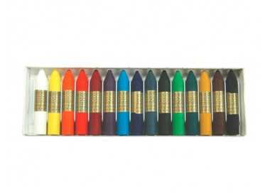 Lapices cera manley caja de 15 colores surtidos