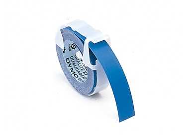 Cinta dymo 3d 9 mm x 3 mt azul tradicional