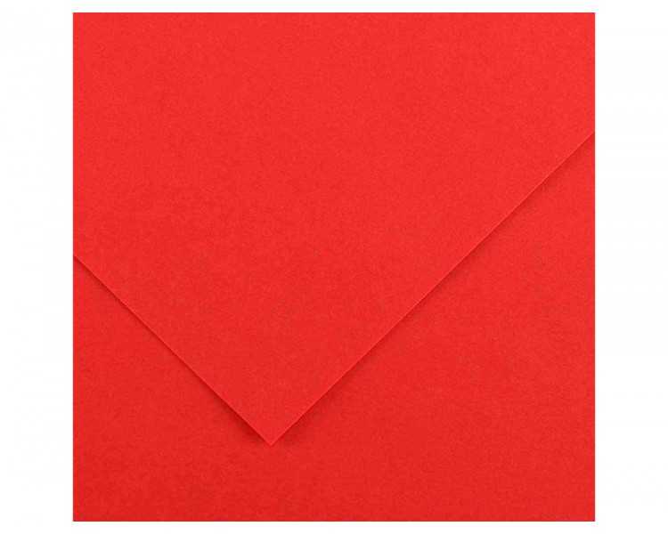 Cartulina guarro roja 50x65 cm 185 gr