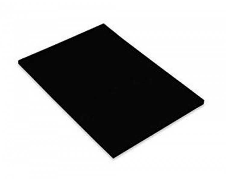 Cartulina guarro negra 50x65 cm 185 gr