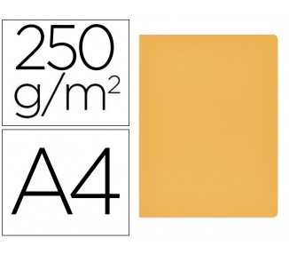 Subcarpeta cartulina gio simple intenso din a4 amarillo 250g/m2