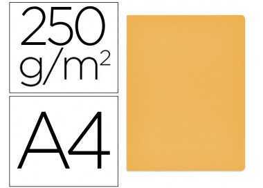 Subcarpeta cartulina gio simple intenso din a4 amarillo 250g/m2