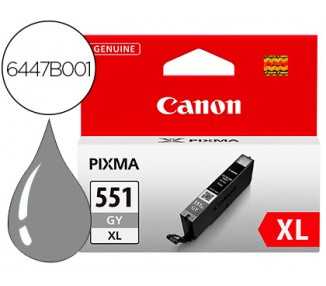 Ink-jet canon 551 xl pixma ip7250 / mg5450 / mg6350 gris
