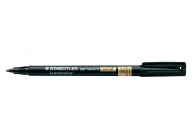Rotulador staedtler lumocolor retroproyeccion punta de fibra permanente special 319-9 negro punta media