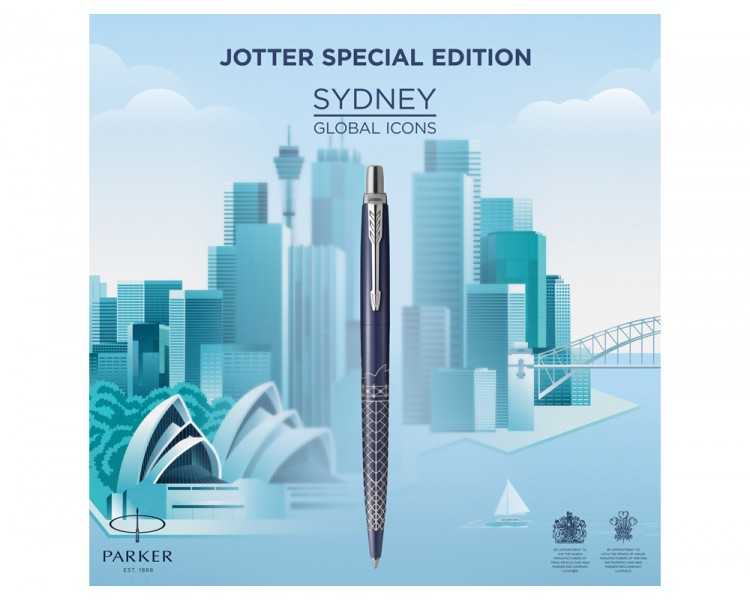 Boligrafo parker jotter around the world sydney azul