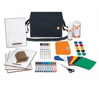 Bolsa kit de accesorios nobo para pizarra blanca 230x200x355 mm