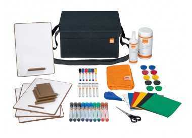 Bolsa kit de accesorios nobo para pizarra blanca 230x200x355 mm
