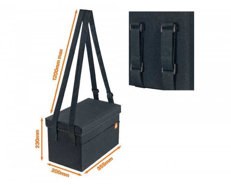 Bolsa kit de accesorios nobo para pizarra blanca 230x200x355 mm
