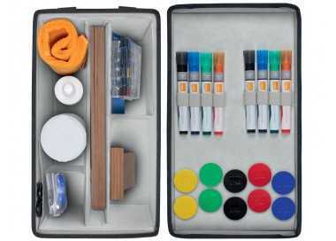 Bolsa kit de accesorios nobo para pizarra blanca 230x200x355 mm