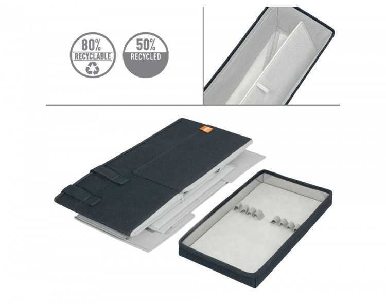 Bolsa kit de accesorios nobo para pizarra blanca 230x200x355 mm