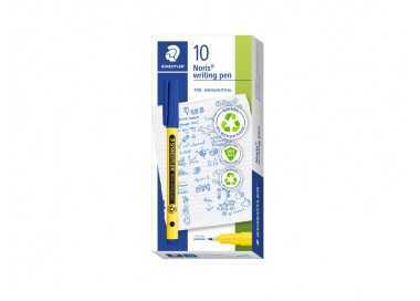 Rotulador staedtler noris writing pen 307 tinta base de agua punta fina trazo 0,6 mm azul Rotulador staedtler noris writing pen 307 tinta base de agua punta fina trazo 0,6 mm azul