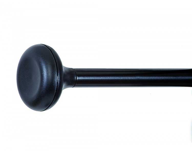 Perchero metalico maul grando 8 colgadores y paraguero color negro 375x1750x365 mm