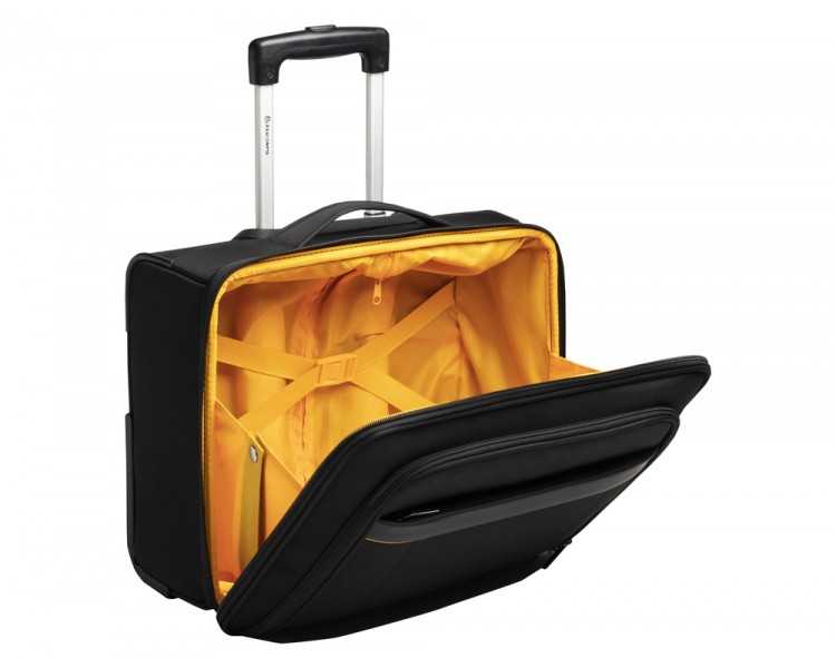 Maletin para portatil exacompta valisette exactive 15.6/' slim con asa extraible color negro 440x370x200 mm