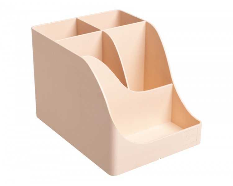 Organizador de sobremesa exacompta skandi color nude 155x119x109 mm