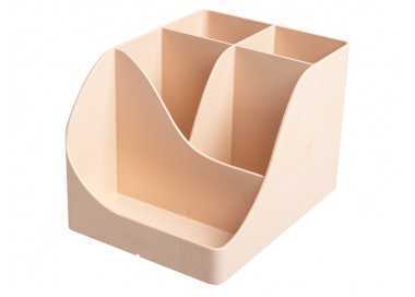 Organizador de sobremesa exacompta skandi color nude 155x119x109 mm Organizador de sobremesa exacompta skandi color nude 155x119x109 mm