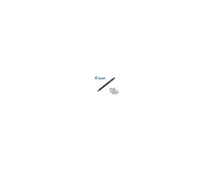 Boligrafo pilot frixion point clicker borrable 0,5 mm azul