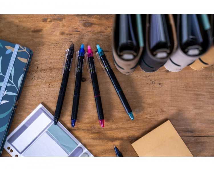 Boligrafo pilot frixion point clicker borrable 0,5 mm azul