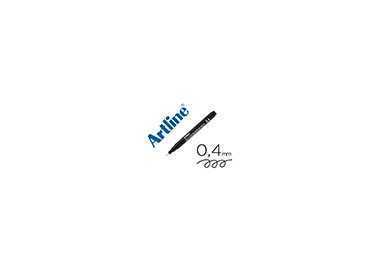 Rotulador artline calibrado micrometrico negro illustration pen ek-284iln punta poliacetal 0,4mm