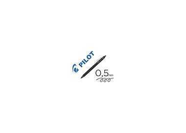 Boligrafo pilot frixion point clicker borrable 0,5 mm negro