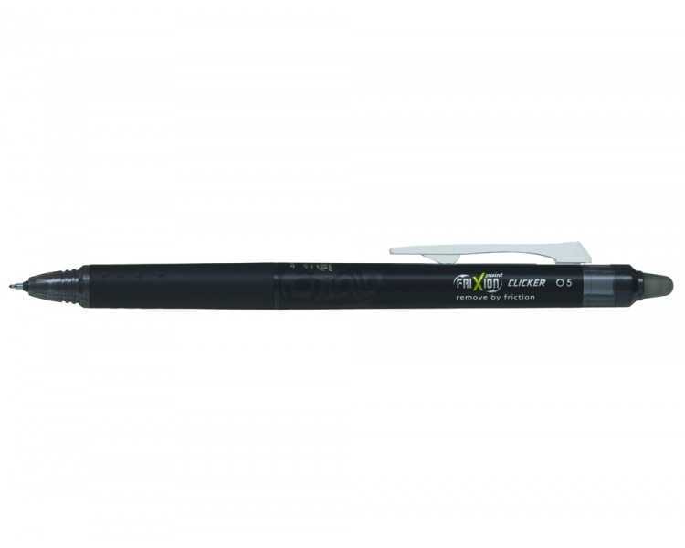 Boligrafo pilot frixion point clicker borrable 0,5 mm negro