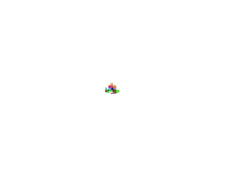 Juego de construccion amaya magtiles 104 piezas 3d formas y colores surtidos